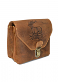 Vintage Outdoor Gürteltasche Stag-3 Leder